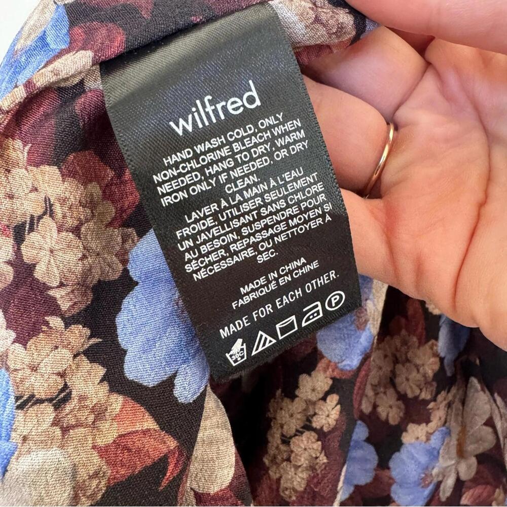 Aritzia Wilfred Vneck Mini Slip Cocktail Dress - 2 - Picture 10 of 12